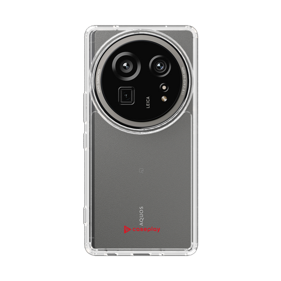 スリムプロテクションケース［ オリジナル - caseplayロゴ - レッド/A ］