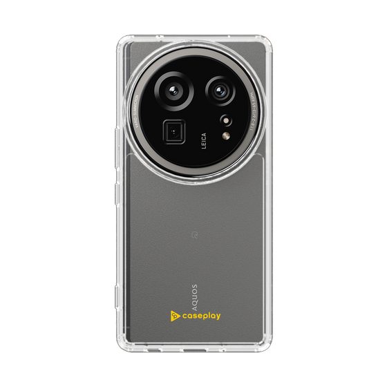 スリムプロテクションケース［ オリジナル - caseplayロゴ - イエロー/A ］