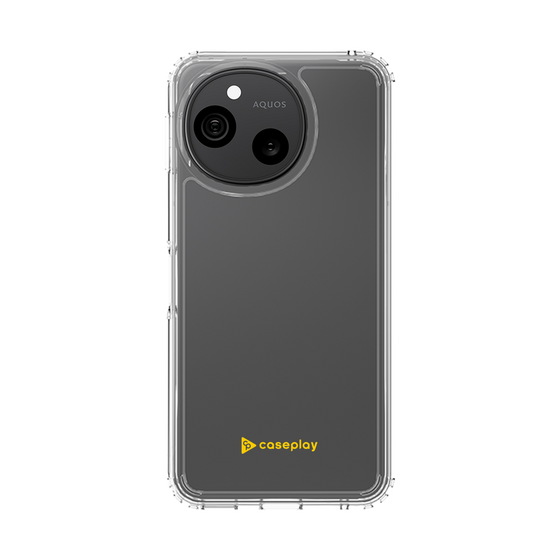 スリムプロテクションケース［ オリジナル - caseplayロゴ - イエロー/A ］