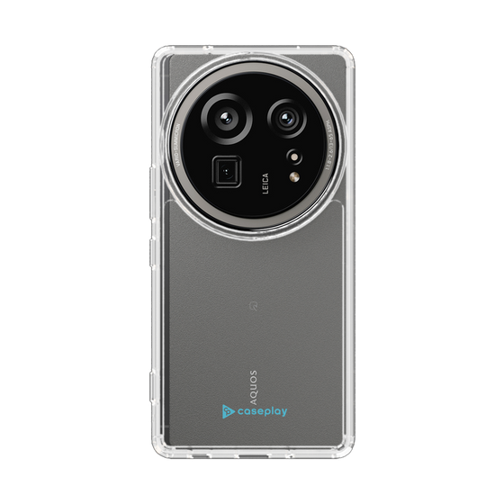 スリムプロテクションケース［ オリジナル - caseplayロゴ - ライトブルー/A ］