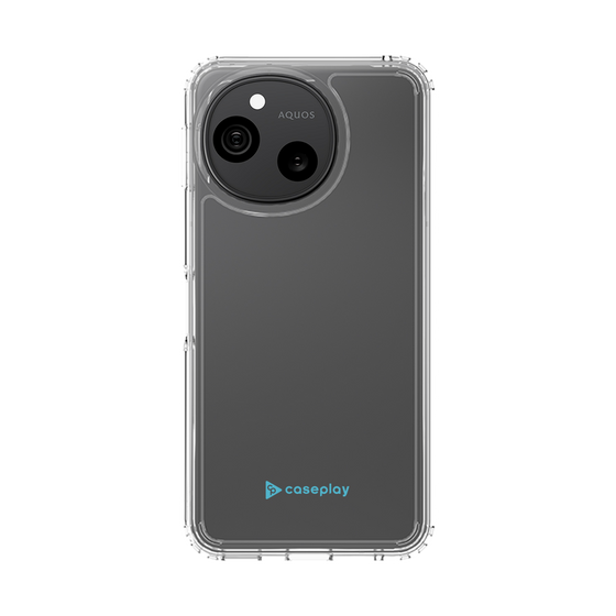 スリムプロテクションケース［ オリジナル - caseplayロゴ - ライトブルー/A ］