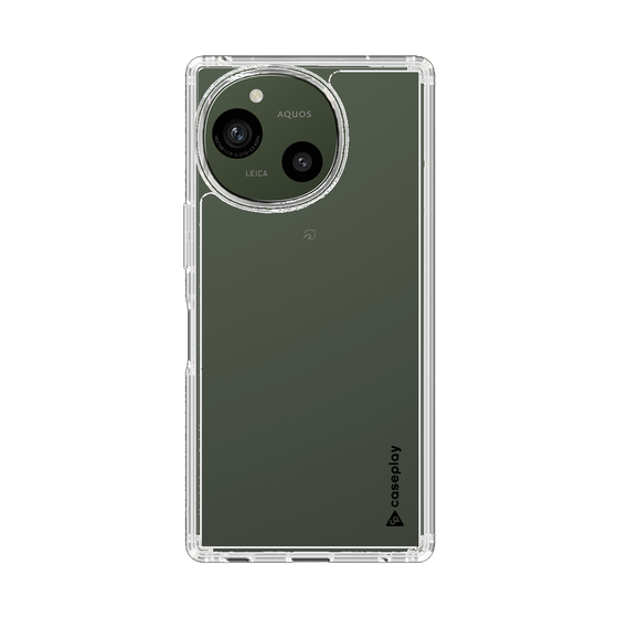 スリムプロテクションケース［ オリジナル - caseplayロゴ - ブラック/B ］