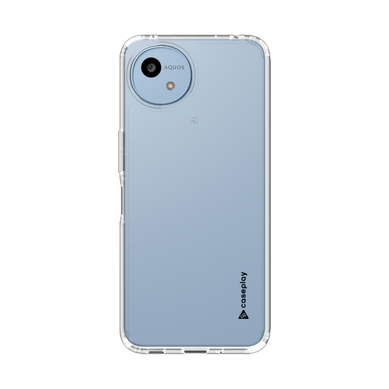 スリムプロテクションケース［ オリジナル - caseplayロゴ - ブラック/B ］