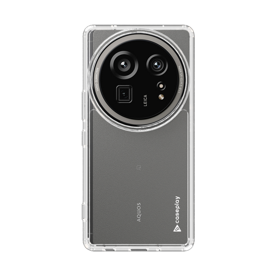 スリムプロテクションケース［ オリジナル - caseplayロゴ - ホワイト/B ］