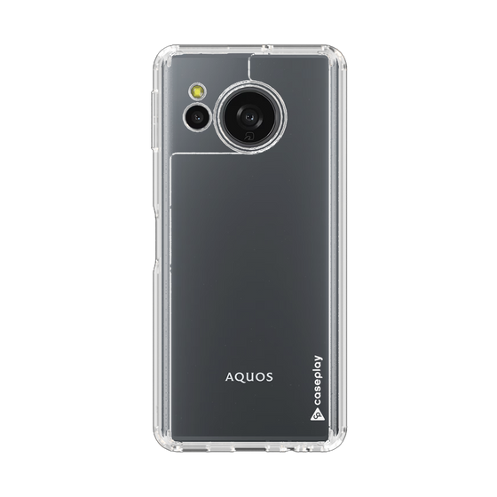 スリムプロテクションケース［ オリジナル - caseplayロゴ - ホワイト/B ］