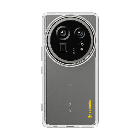 スリムプロテクションケース［ オリジナル - caseplayロゴ - イエロー/B ］