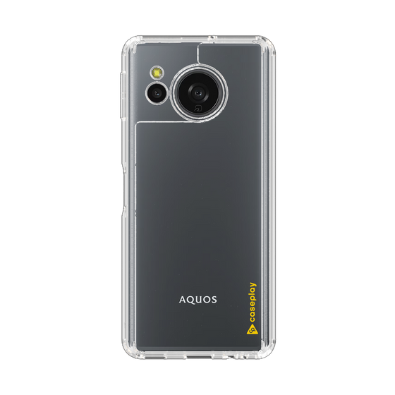 スリムプロテクションケース［ オリジナル - caseplayロゴ - イエロー/B ］