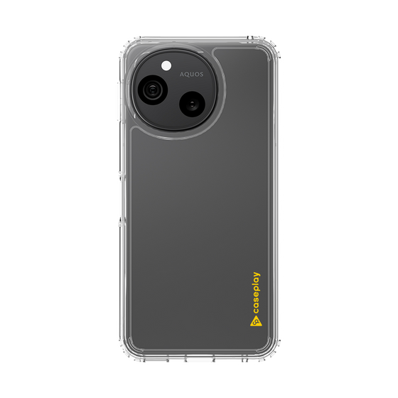 スリムプロテクションケース［ オリジナル - caseplayロゴ - イエロー/B ］