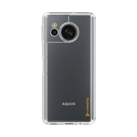 スリムプロテクションケース［ オリジナル - caseplayロゴ - オレンジ/B ］