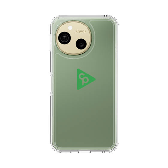 スリムプロテクションケース［ オリジナル - caseplayロゴ - グリーン/C ］