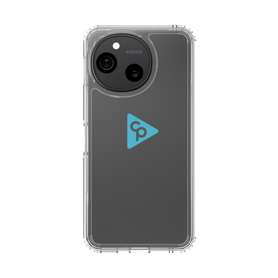 スリムプロテクションケース［ オリジナル - caseplayロゴ - ライトブルー/C ］