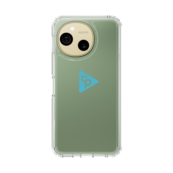 スリムプロテクションケース［ オリジナル - caseplayロゴ - ライトブルー/C ］