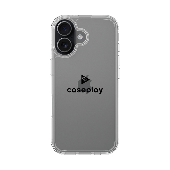 スリムプロテクションケース［ オリジナル - caseplayロゴ - ブラック/D ］