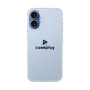 スリムプロテクションケース［ オリジナル - caseplayロゴ - ブラック/D ］