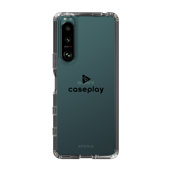 スリムプロテクションケース［ オリジナル - caseplayロゴ - ブラック/D ］