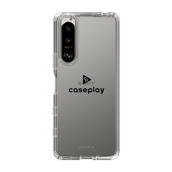 スリムプロテクションケース［ オリジナル - caseplayロゴ - ブラック/D ］