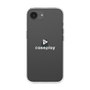 スリムプロテクションケース［ オリジナル - caseplayロゴ - ホワイト/D ］