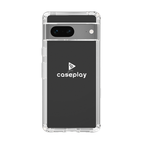 スリムプロテクションケース［ オリジナル - caseplayロゴ - ホワイト/D ］