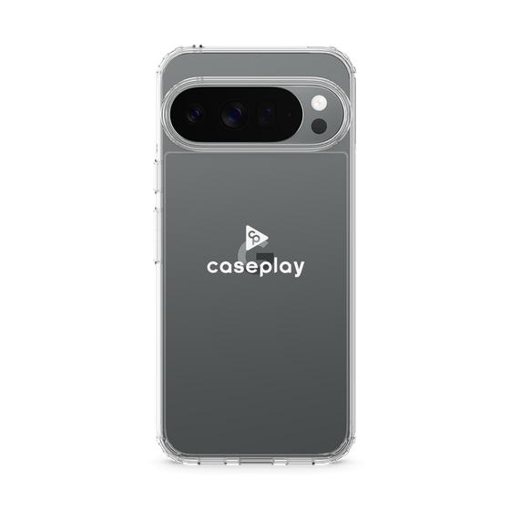 スリムプロテクションケース［ オリジナル - caseplayロゴ - ホワイト/D ］
