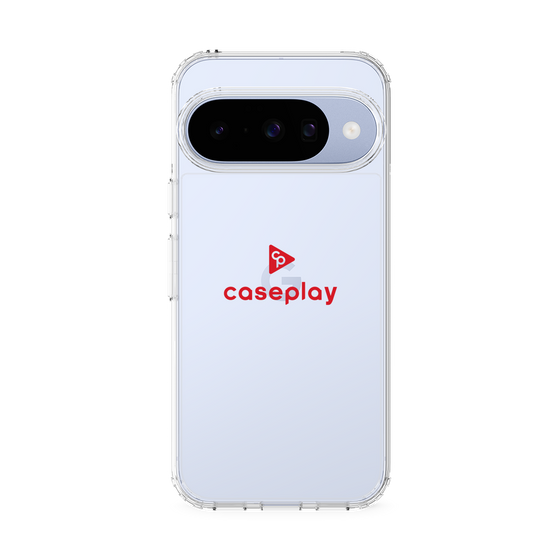 スリムプロテクションケース［ オリジナル - caseplayロゴ - レッド/D ］