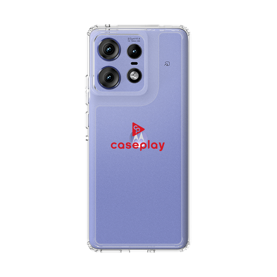 スリムプロテクションケース［ オリジナル - caseplayロゴ - レッド/D ］