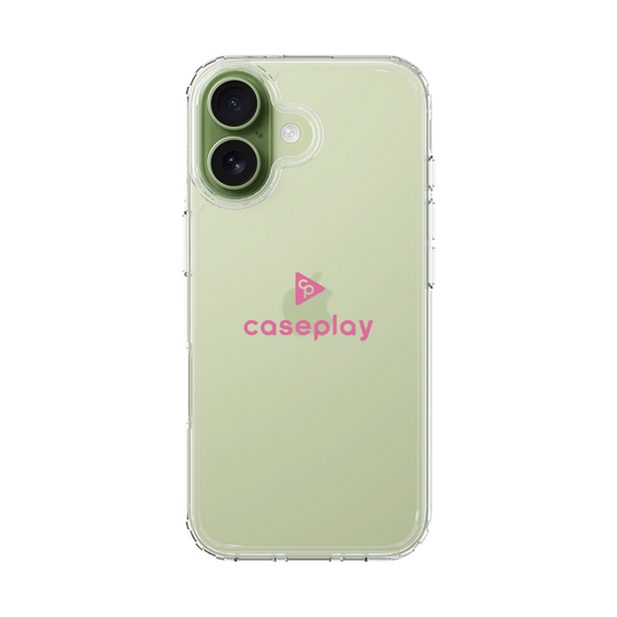 スリムプロテクションケース［ オリジナル - caseplayロゴ - ピンク/D ］