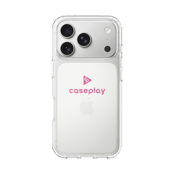 スリムプロテクションケース［ オリジナル - caseplayロゴ - ピンク/D ］