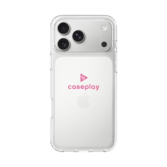 スリムプロテクションケース［ オリジナル - caseplayロゴ - ピンク/D ］