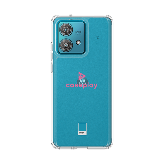 スリムプロテクションケース［ オリジナル - caseplayロゴ - ピンク/D ］