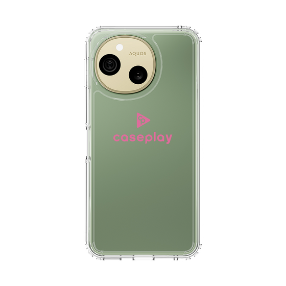 スリムプロテクションケース［ オリジナル - caseplayロゴ - ピンク/D ］