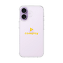 スリムプロテクションケース［ オリジナル - caseplayロゴ - イエロー/D ］