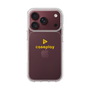 スリムプロテクションケース［ オリジナル - caseplayロゴ - イエロー/D ］