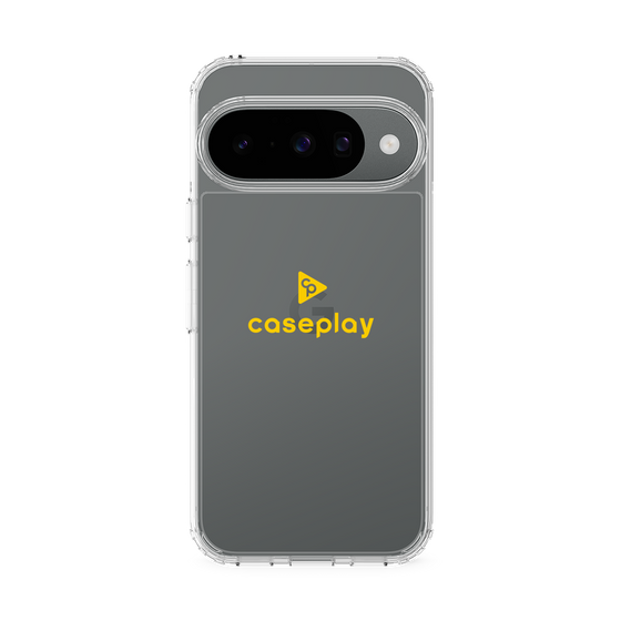 スリムプロテクションケース［ オリジナル - caseplayロゴ - イエロー/D ］