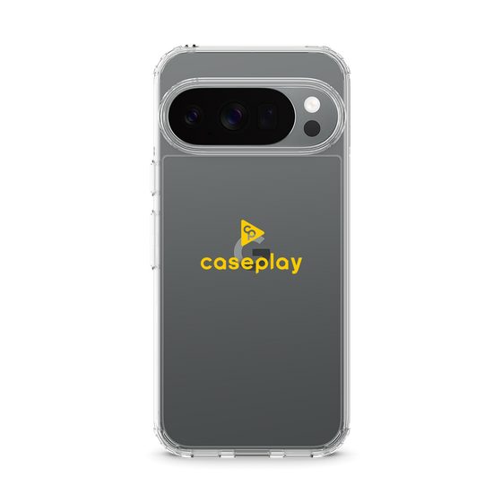 スリムプロテクションケース［ オリジナル - caseplayロゴ - イエロー/D ］