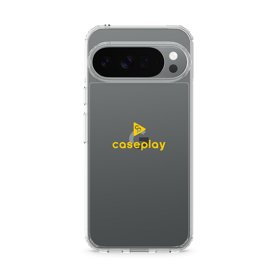 スリムプロテクションケース［ オリジナル - caseplayロゴ - イエロー/D ］