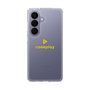 スリムプロテクションケース［ オリジナル - caseplayロゴ - イエロー/D ］