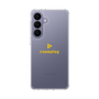 スリムプロテクションケース［ オリジナル - caseplayロゴ - イエロー/D ］