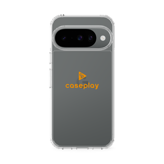 スリムプロテクションケース［ オリジナル - caseplayロゴ - オレンジ/D ］