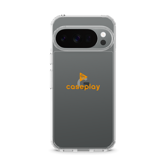 スリムプロテクションケース［ オリジナル - caseplayロゴ - オレンジ/D ］
