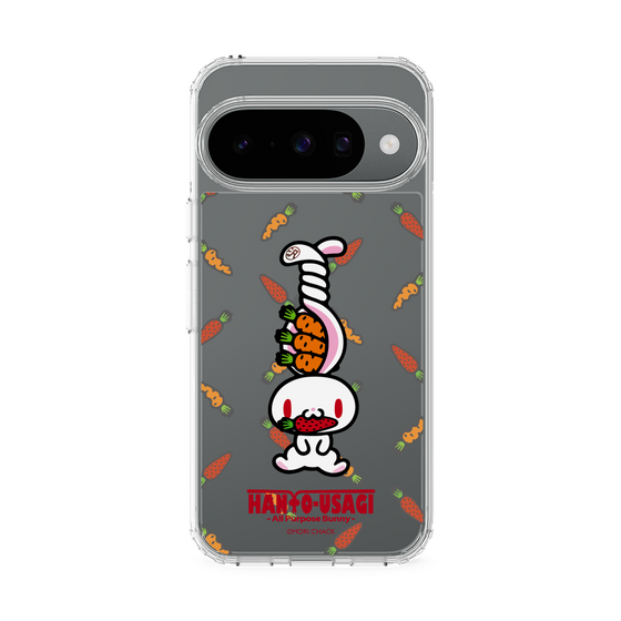 スリムプロテクションケース［ 汎用うさぎ - ニンジンとキャロットベリー ］