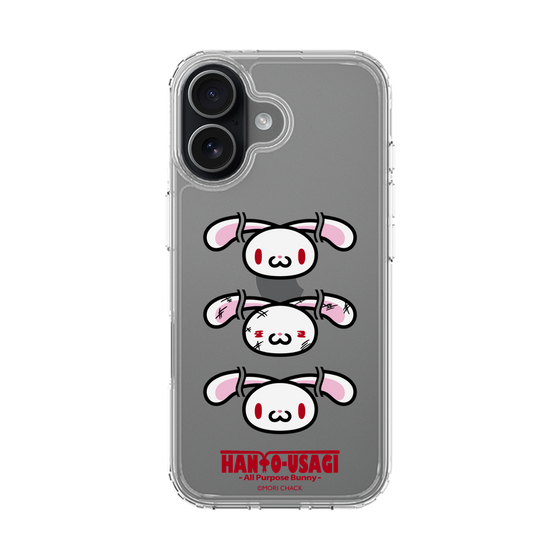 スリムプロテクションケース［ 汎用うさぎ - フェイス ］