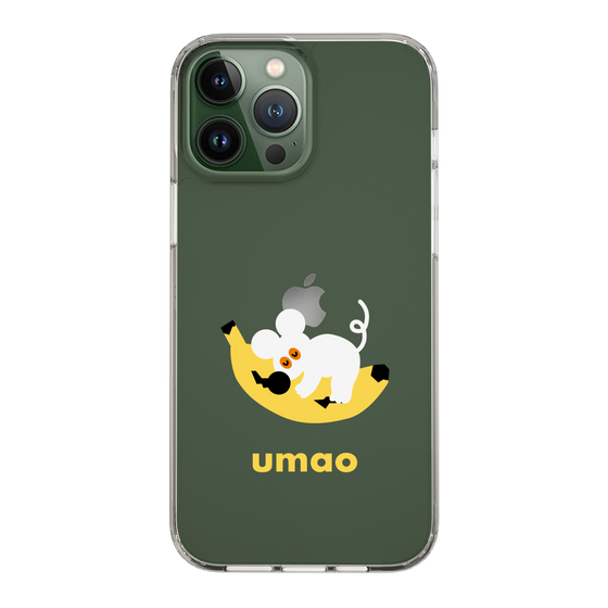 スリムプロテクションケース［ umao - ねずみとバナナ ］