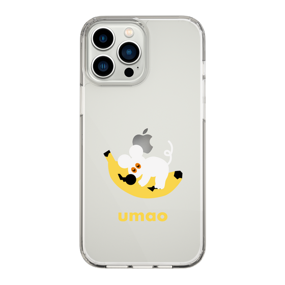 スリムプロテクションケース［ umao - ねずみとバナナ ］