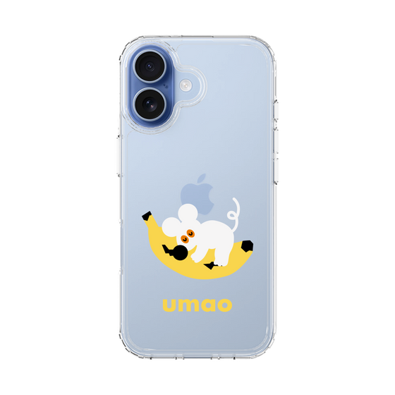 スリムプロテクションケース［ umao - ねずみとバナナ ］