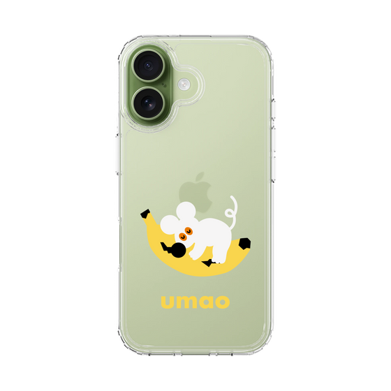 スリムプロテクションケース［ umao - ねずみとバナナ ］