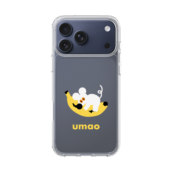 スリムプロテクションケース［ umao - ねずみとバナナ ］