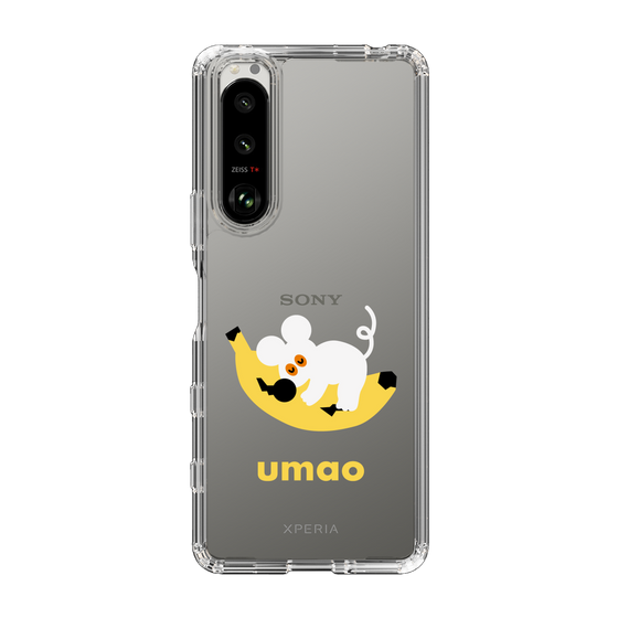 スリムプロテクションケース［ umao - ねずみとバナナ ］