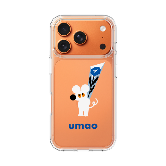 スリムプロテクションケース［ umao - ねずみと花 ］
