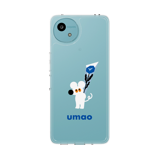 スリムプロテクションケース［ umao - ねずみと花 ］
