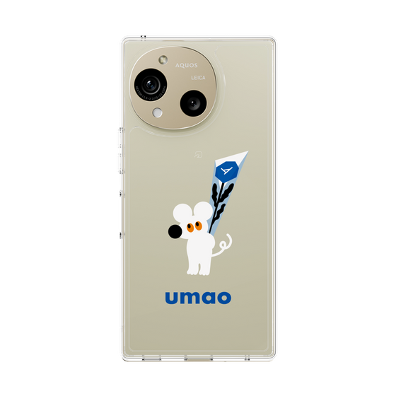 スリムプロテクションケース［ umao - ねずみと花 ］